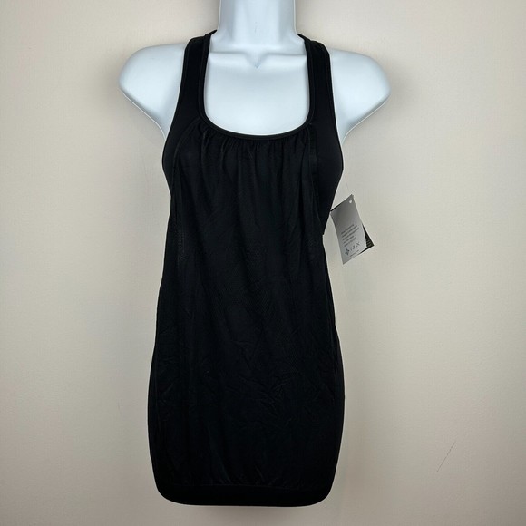 NUX Women's Black Harmony Tank over Bra T660 Size Small NWT - Picture 2 of 10